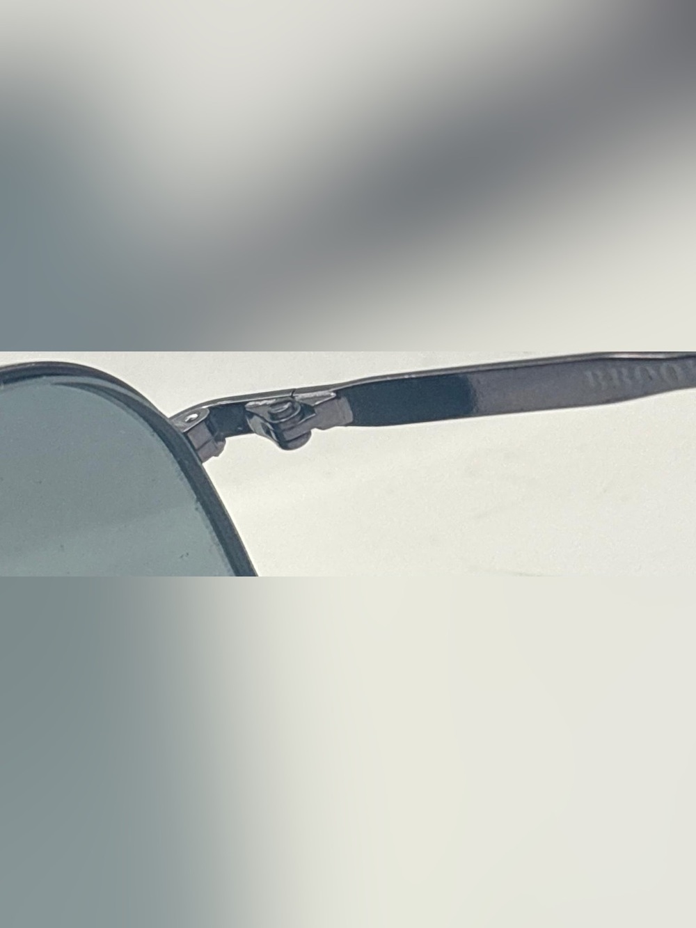 Brooks Brothers BB4028 Gunmetal Pilot Metal Sunglasses Frames Only - Picture 7 of 8